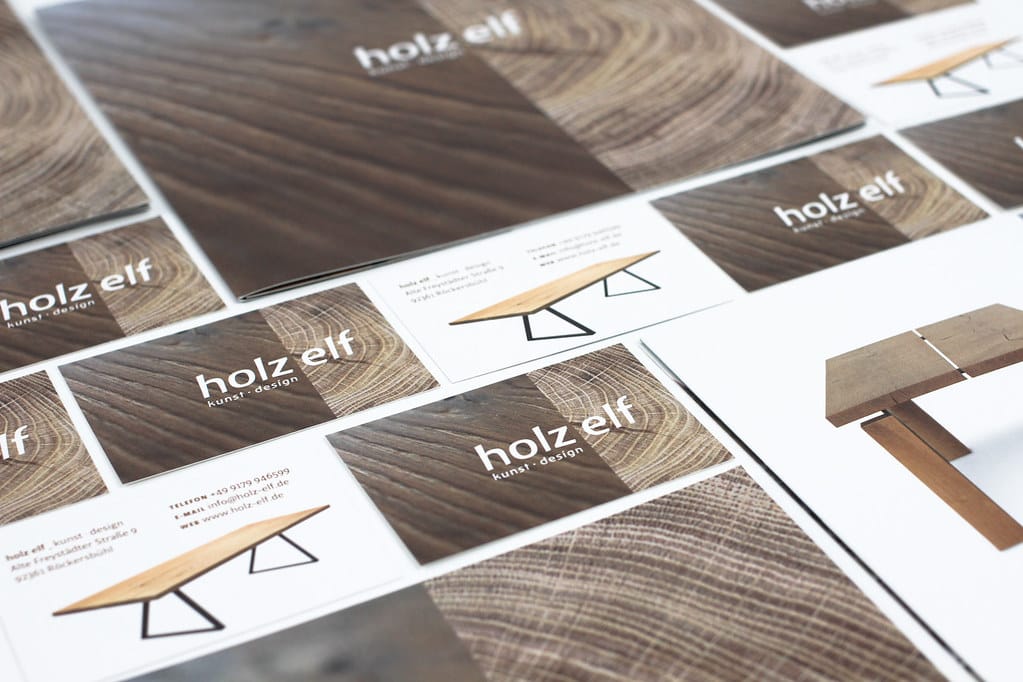 holz elf – Corporate Design
