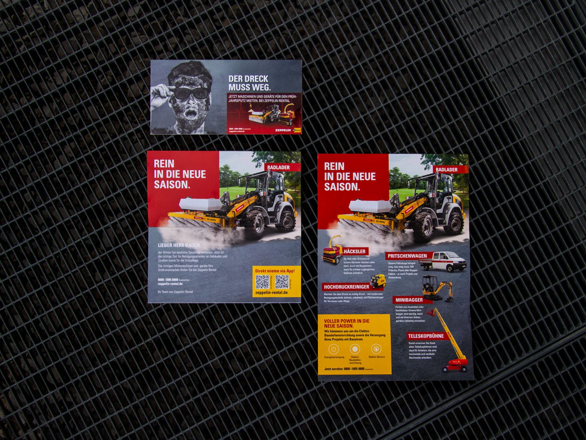 Zeppelin Rental – Mailings 2